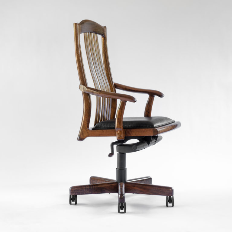 Niobrara Office Chair Handmade Office Chairs Erickson Woodworking
