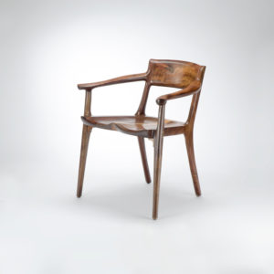 Our handmade low back arm chair, the Sumi Chair